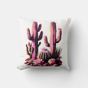 Pink Cacti Batch Kussen