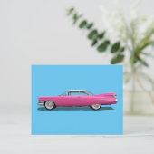 PINK CADDY-Briefkaarten Briefkaart (Staand voorkant)