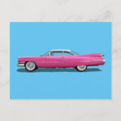 PINK CADDY-Briefkaarten Briefkaart (Voorkant)