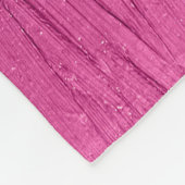 Pink Cake Frosting Fleece Deken (Hoek)