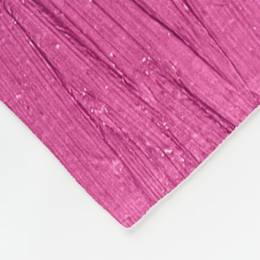 Pink Cake Frosting Fleece Deken (Hoek)