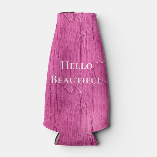 Pink Cake Frosting Flesjeskoeler (Voorkant)