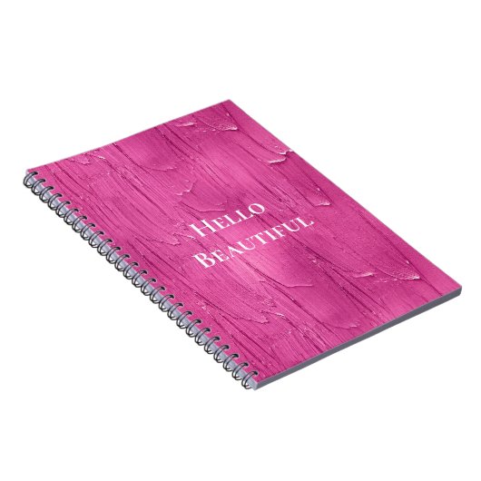 Pink Cake Frosting Notitieboek (Rechterzijde)