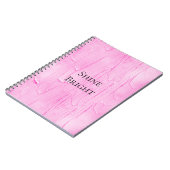 Pink Cake Frosting Notitieboek (Linkerzijde)