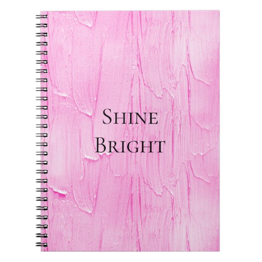 Pink Cake Frosting Notitieboek (Voorkant)