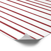 Pink Cake One Silly Cat 1st Birthday Welcome Poster (Hoek)