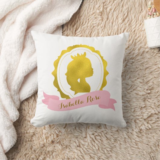 Pink Cameo Princess Kussen (Deken)