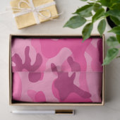 Pink Camo Adventure Strength Her Fun Tissuepapier (Geschenk)