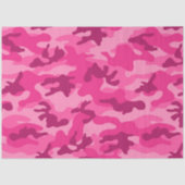 Pink Camo Adventure Strength Her Fun Tissuepapier (Voorkant)