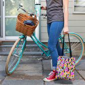 PINK CAMO PATROON CANVAS TAS