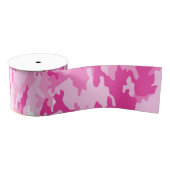 Pink Camo Pattern – Breast Cancer Awareness Grosgrain Lint (Spoel)