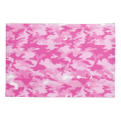 Pink Camo Pattern – Breast Cancer Awareness Kussensloop (Achterkant)
