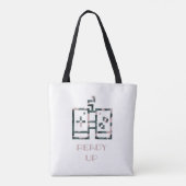 Pink Camouflage Game Controller Ready Up Gamer Tote Bag (Achterkant)