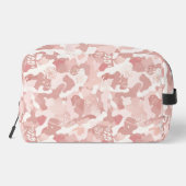 Pink Camouflage Pattern Toilettasje (Achterkant)