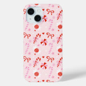 Pink Candy Aesthetic Phone Case (Achterkant)
