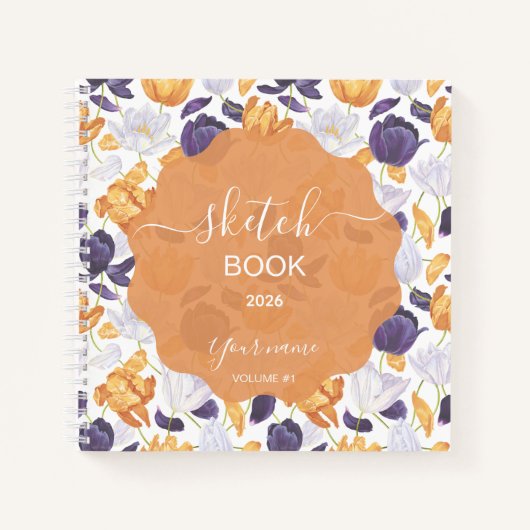 Pink Carnation Notebook Notitieboek (Voorkant)