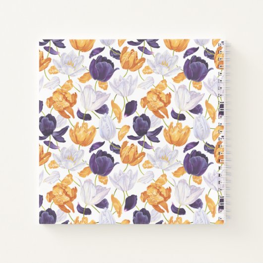 Pink Carnation Notebook Notitieboek (Achterkant)