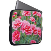 Pink Carnations Laptop Sleeve (Voorkant Rechts)