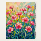 Pink Carnations Planner (Achterkant)