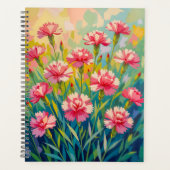 Pink Carnations Planner (Voorkant)