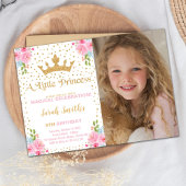 Pink Castle Editable Party Kaart