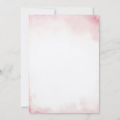 Pink Castle Princess One-ce Upon A Time Birthday I Kaart (Achterkant)