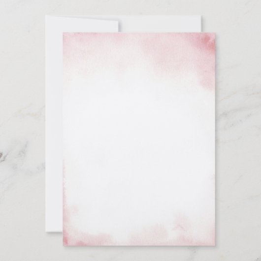 Pink Castle Princess One-ce Upon A Time Birthday I Kaart (Achterkant)