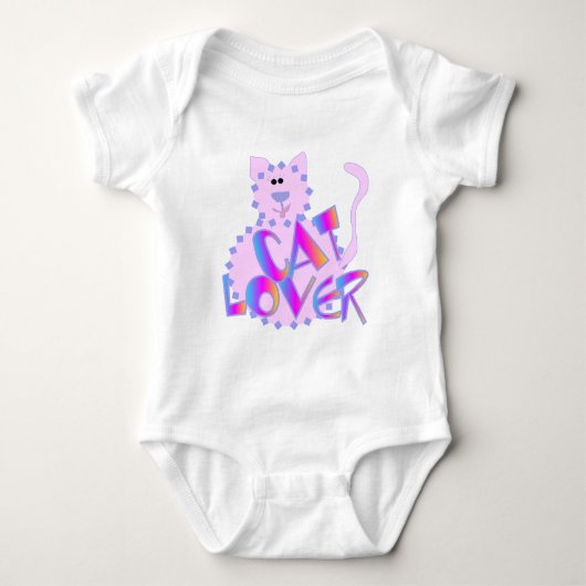Pink Cat Lover Tshirts en geschenken (Voorkant)
