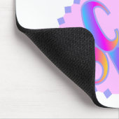 Pink Cat Lover Tshirts en geschenken Muismat (Hoek)