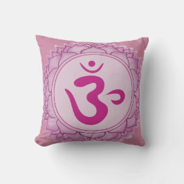 Pink Chakra Sahasrara Cushion Kussen