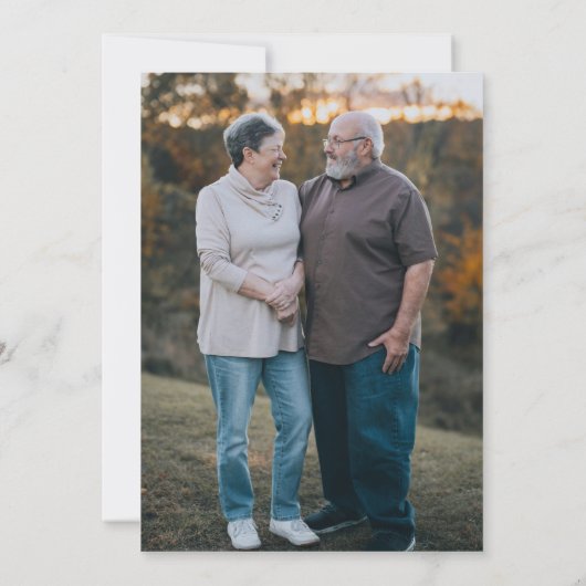 Pink Champagne Glass 35th Wedding Anniversary Kaart (Achterkant)