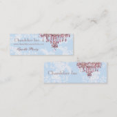 Pink Chandelier Visitekaartje (Voorkant / Achterkant)