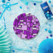 Pink Chaos Papieren Bordje (Feest)