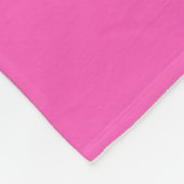 Pink Checkered Diamonds Gymnastiek met monogram Fleece Deken (Hoek)