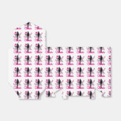Pink Cheerleader Bedankdoosjes (Uitgevouwen)