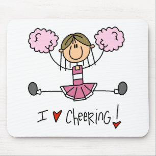 Pink Cheerleader Muismat
