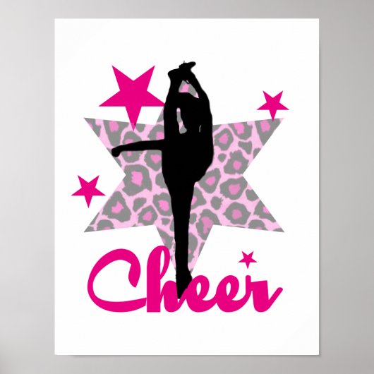 Pink Cheerleader Poster (Voorkant)