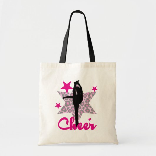 Pink Cheerleader Tote Bag (Voorkant)