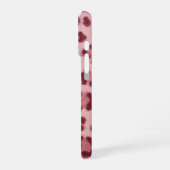 pink cheetah iPhone 16 Pro Max Case Hoesje (Linkerkant)