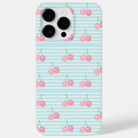 Pink Cherries Summer Case-Mate iPhone Case (Achterkant)