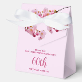 Pink Cherry Blossom Bedankt Verjaardagsviering Bedankdoosjes
