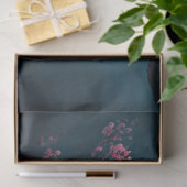 Pink Cherry Blossom Branch, Chinoiserie Tissuepapier (Geschenk)