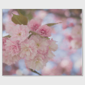 PINK CHERRY BLOSSOM IN CLOSE UP FOTOGRAPHY CADEAUPAPIER (Vlak)