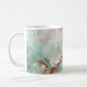 Pink Cherry Blossom Koffiemok (Links)