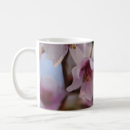 Pink Cherry Blossom Mok (Links)