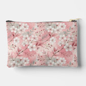 Pink cherry blossom monogram etui (Achterkant)