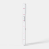 Pink cherry blossom phone case. iPhone 15 case (Rechterkant)