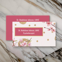 Pink Cherry Blossom Psychotherapeut voor geestelij