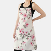 Pink Cherry Blossom Sakura Floral Pattern Spring Schort (Insitu)