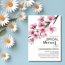 Pink Cherry Blossom Sakura Greenery Vrijgezellenfe